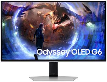 Samsung Odyssey OLED G6/G60SD/27"/OLED/QHD/360Hz/0,03ms/Silver/2R