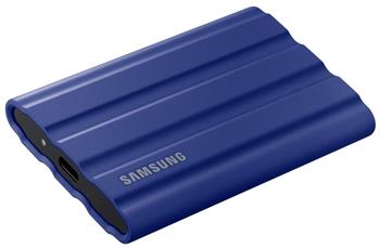 SAMSUNG Portable SSD T7 Shield 2TB / USB 3.2 Gen 2 / USB-C / Externí / Modrý