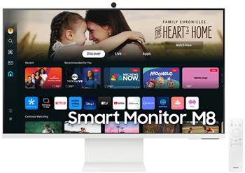 Samsung Smart Monitor/M80D/32"/VA/4K UHD/60Hz/4ms/White/3R