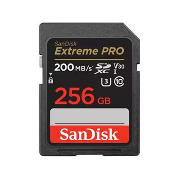 SanDisk Extreme PRO/SDXC/256GB/UHS-I U3 / Class 10