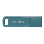 SanDisk Ultra Dual Drive Go/256GB/USB 3.2/USB-A + USB-C/Modrá