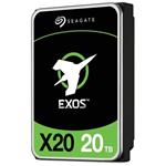 Seagate EXOS X20 20TB HDD / ST20000NM007D  / Interní 3,5" / 7200 rpm / SATAIII / 512E/4KN / 256 MB