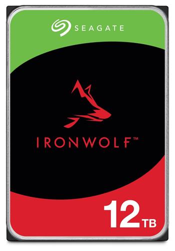 Seagate IronWolf 12TB HDD / ST12000VN0008 / Interní 3,5" / 7200 rpm / SATA 6Gb/s / 256 MB