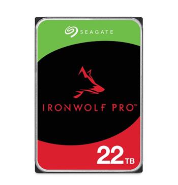 Seagate IronWolf PRO, NAS HDD, 22TB, 3.5", SATAIII, 512MB cache, 7.200RPM