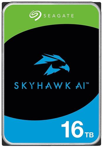 Seagate SkyHawk AI 16TB HDD / ST16000VE005 / Interní 3,5" / SATA 6Gb/s / 512MB