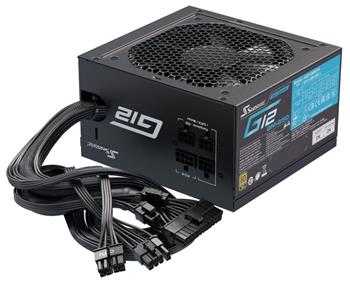 SEASONIC zdroj G12-GM-650 (V1.5) Gold / 650W / ATX / 120mm fan / semi-modulární / 80PLUS Gold