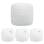 SET Ajax požární ochrana 4G, bílá