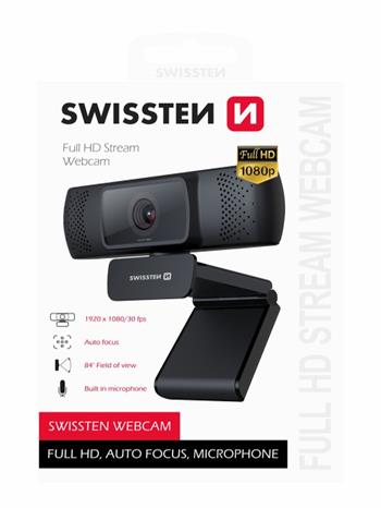 SWISSTEN WEBCAM FHD 1080P