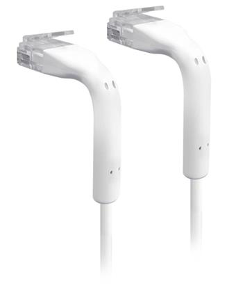 UBNT U-Cable-PATCH-0.3M-RJ45, patch kabel 0,3m, Cat6, bílý