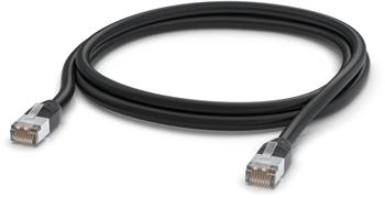 UBNT UACC-Cable-Patch-Outdoor-2M-BK, Venkovní UniFi patch kabel, 2m, Cat5e, černý