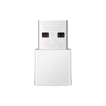 USB klient TP-Link Mercusys MA30N Wireless USB adapter AC1300, 2,4/5 GHz