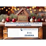VÁNOCE - Grandstream GWN7062E Wi-Fi 6 router v akci 3+1 ZDARMA
