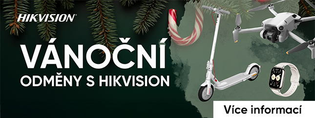 Vánoční promo Hikvision