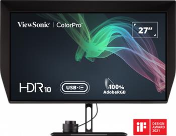 Viewsonic VP2786-4K 27" IPS UHD 3840x2160/350cd/5ms/2xHDMI/DP/MiniDP/5xUSB/USB-C/VESA/Repro/Nastavitelný/Pivot