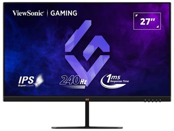 ViewSonic VX2779A-HD-PRO/ 27" 16:9 1920 x 1080 SuperClear® IPS, 240Hz, 1ms MPRT, 2 HDMI, DisplayPort, HDR10