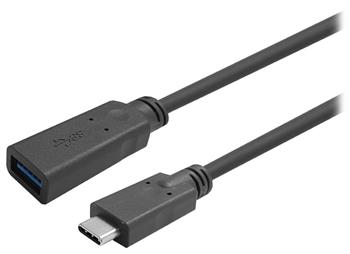 Vivolink USB-C male - A female Cable 10m Black