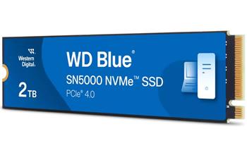 WD Blue SN5000 2TB / WDS200T4B0E / NVMe M.2 PCIe Gen4 / Interní / M.2 2280