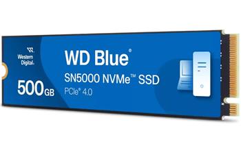 WD Blue SN5000 500GB / WDS500G4B0E / NVMe M.2 PCIe Gen4 / Interní / M.2 2280