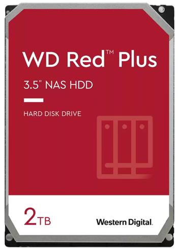 WD Red Plus/2TB/HDD/3.5"/SATA/5400 RPM/3R