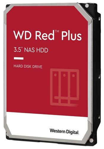 WD Red Plus/6TB/HDD/3.5"/SATA/5400 RPM/Červená/3R