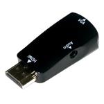 XtendLan Adaptér HDMI (M) na  VGA (F), do 1080p